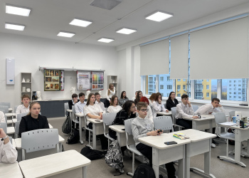 Фото 1 к новости Урок метрологии для школьников провел участник программы «Герои. Нижегородская область»